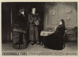 Annons, Fashionabla pälsar
